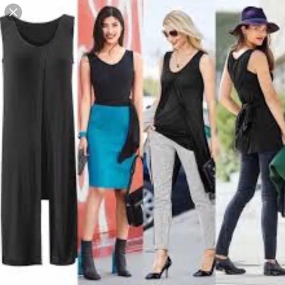 NWOT CABI BEYOND TEE #3243 CONVERTIBLE TUNIC TOP